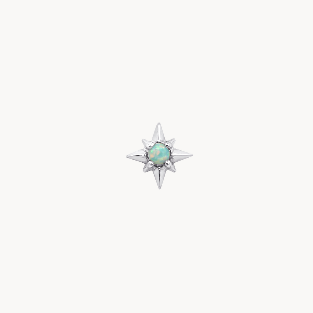 Opal Starburst Stud