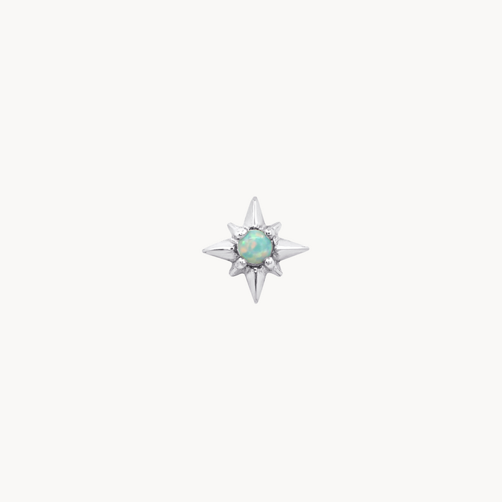 Opal Starburst Stud