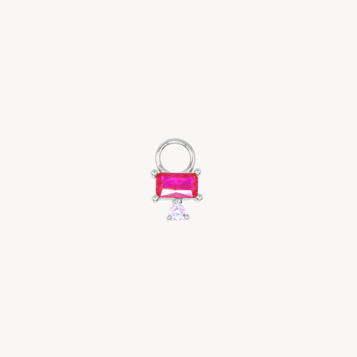 Pink Crystal Charm