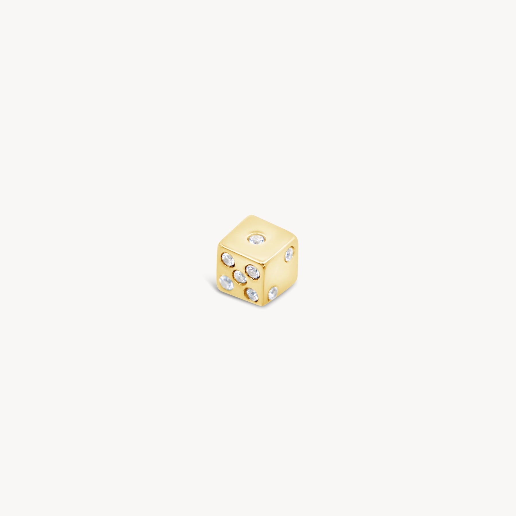 Dice on sale earrings studs