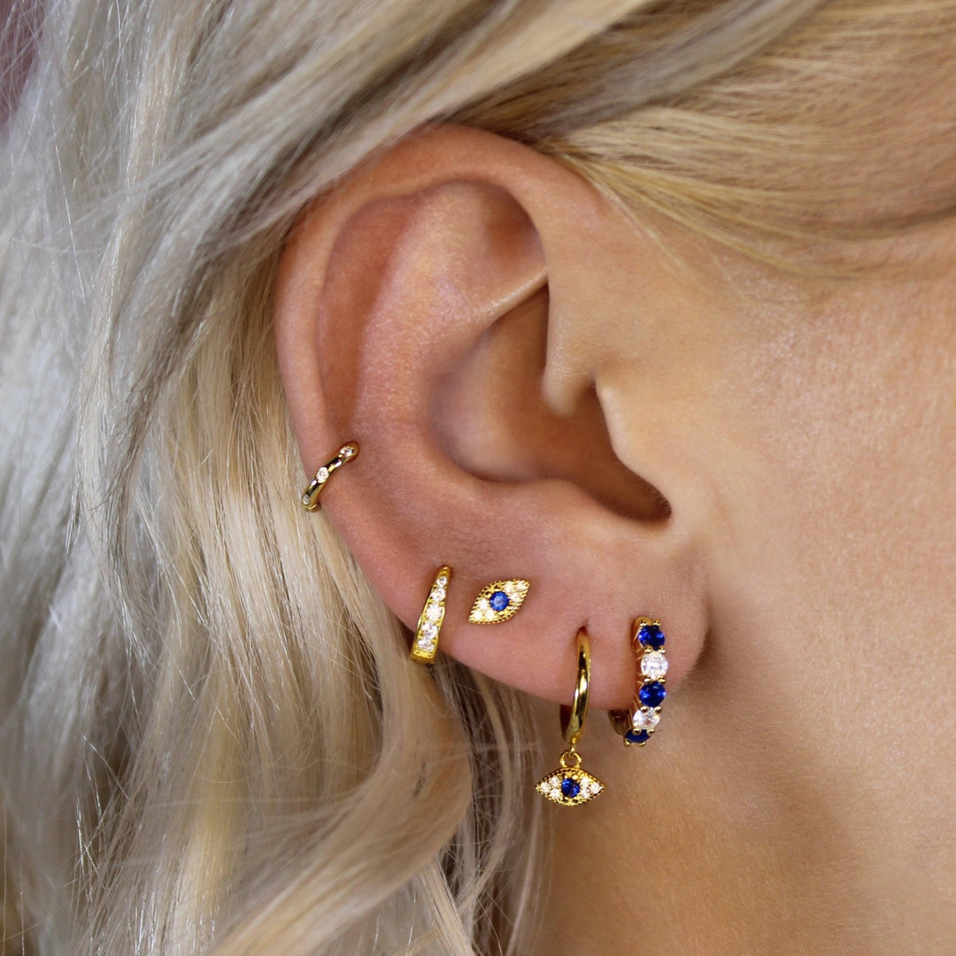 Evil Eye Stud - Lucky Eleven Jewellery