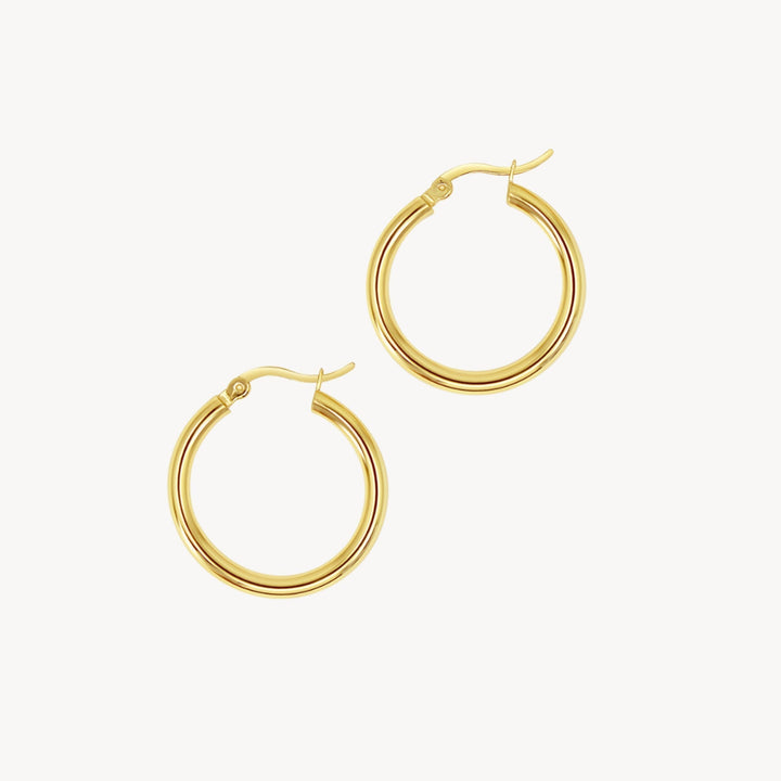 Large Creole Hoops - Lucky Eleven Jewellery