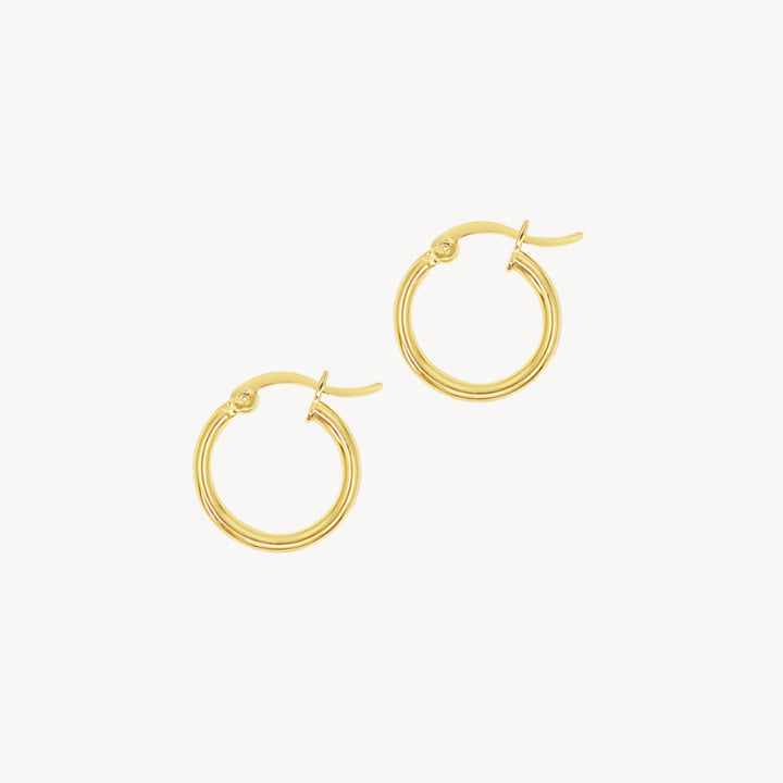 Small Creole Hoops - Lucky Eleven Jewellery