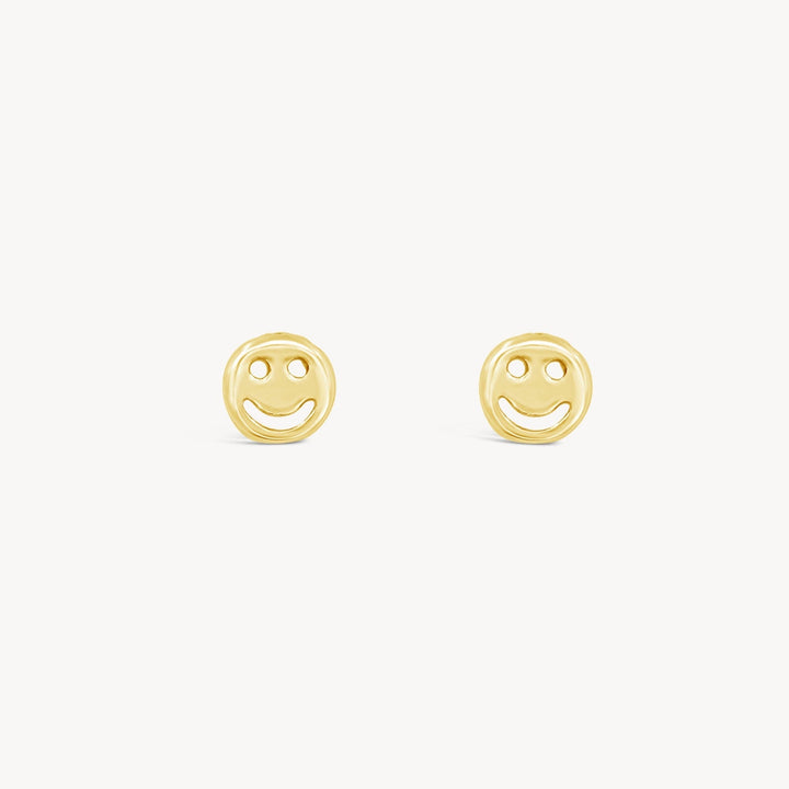 Smiley Stud - Lucky Eleven Jewellery