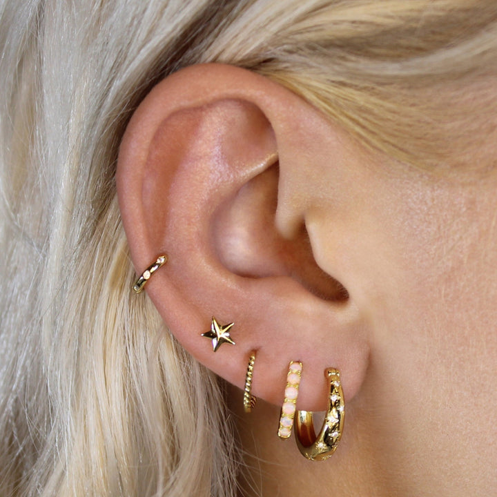 Stargazing Hoops (Pre-Order) - Lucky Eleven Jewellery