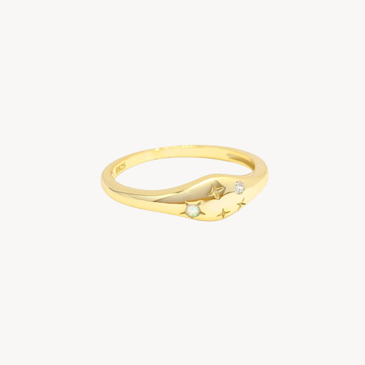 Zodiac Constellation Ring - Gemini - Lucky Eleven Jewellery