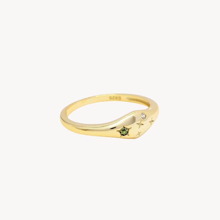 Zodiac Constellation Ring - Leo - Lucky Eleven Jewellery